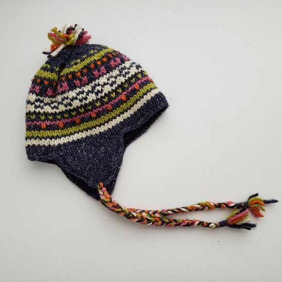 Artesian Other - Artesanias Girls Wool Fleece Pom Pom Winter Tassel